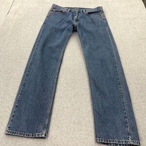 Levi's Jeans Men's 36x34  Blue 505 Denim Dad Jean Regular Fit 5 Pocket